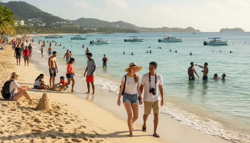 Illustration of grenada: An island country in the Caribbean Sea.