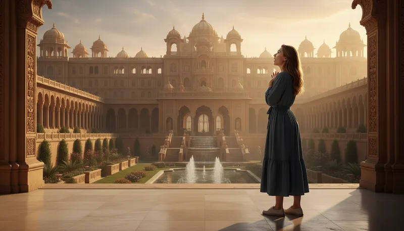 Illustration of magnificence: Great beauty or grandeur.