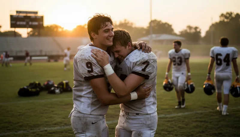 Illustration of brotherly: Relating to the love of brothers.