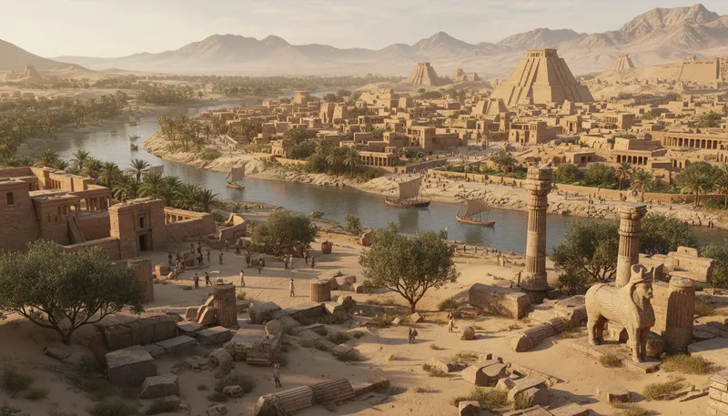 Illustration of elam: an ancient civilization in Iran.