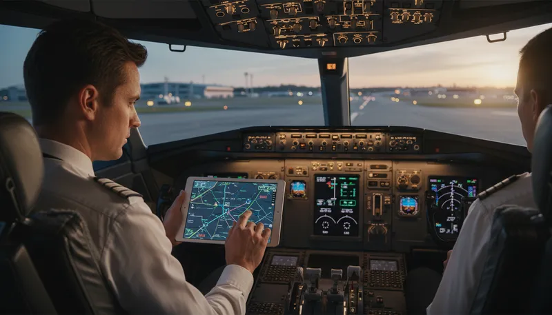 Illustration of fpl: Abbreviation often related to flight plans.