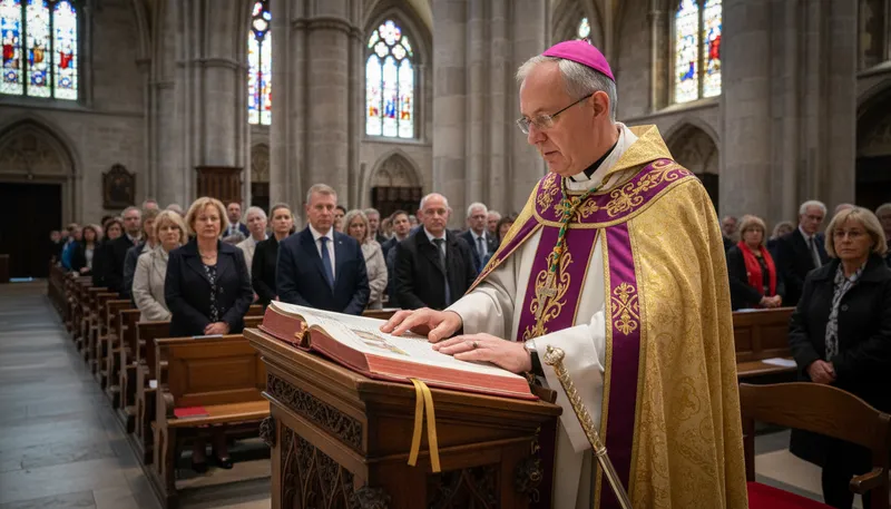 Illustration of canon: the body of church law or rules