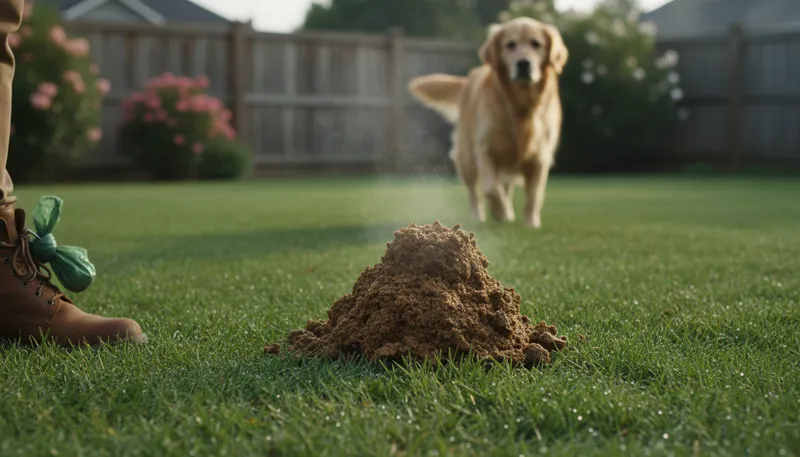 Illustration of poo: informal term for feces or excrement.