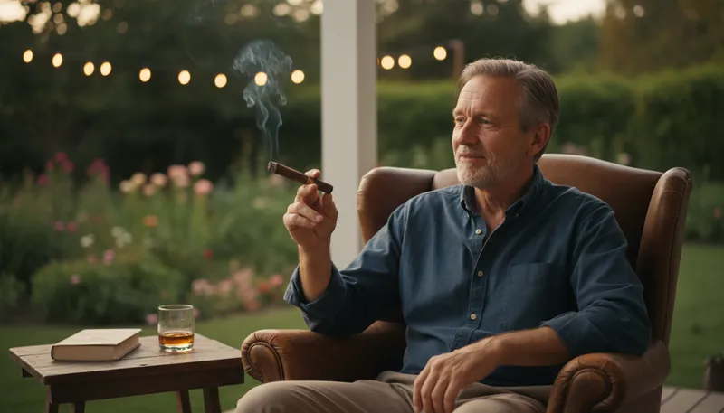 Illustration of sometimes a cigar is just a cigar: Not everything has a hidden meaning.