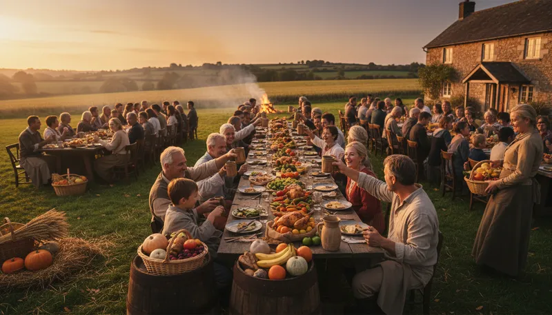 Illustration of coen: a group or community living together