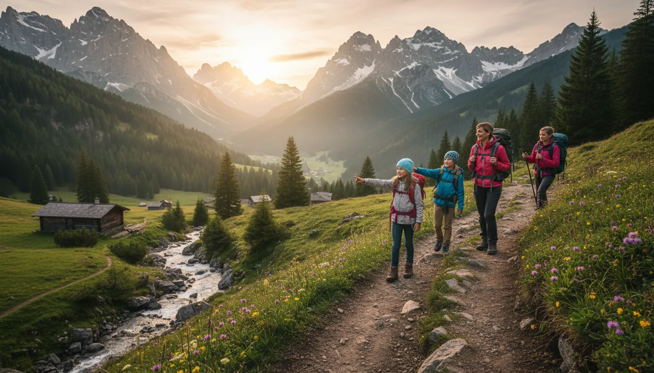 Hình minh họa cho Tyrol: A mountainous region in Austria and Italy.