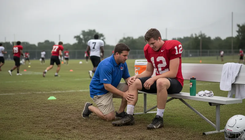Illustration of benched: Removed from active participation or play.