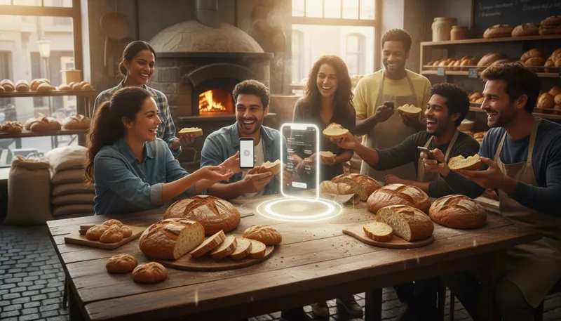Illustration of best thing since sliced bread: an outstanding or innovative idea