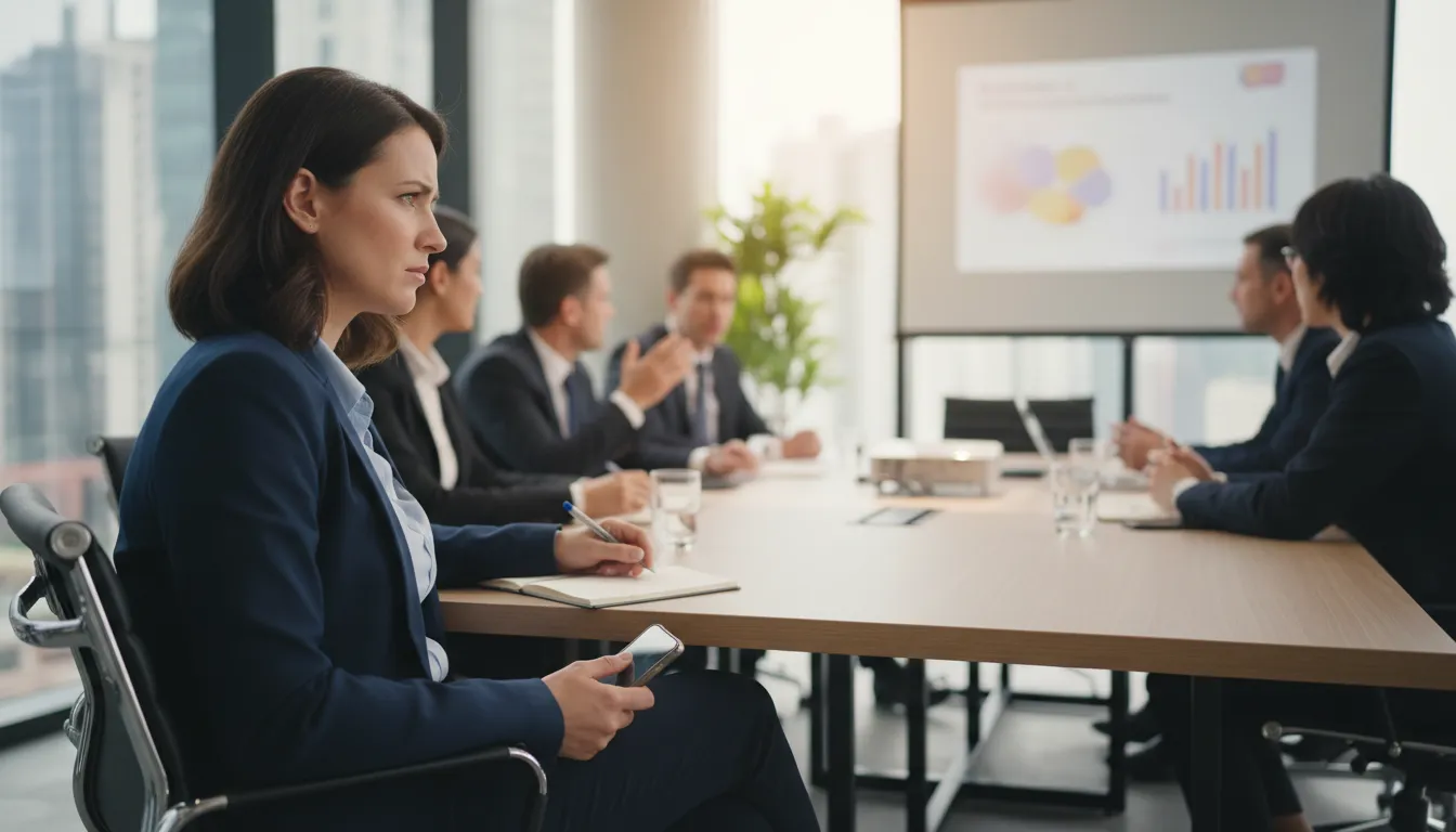 mtg-এর ইলাস্ট্রেশন: An abbreviation for a meeting.