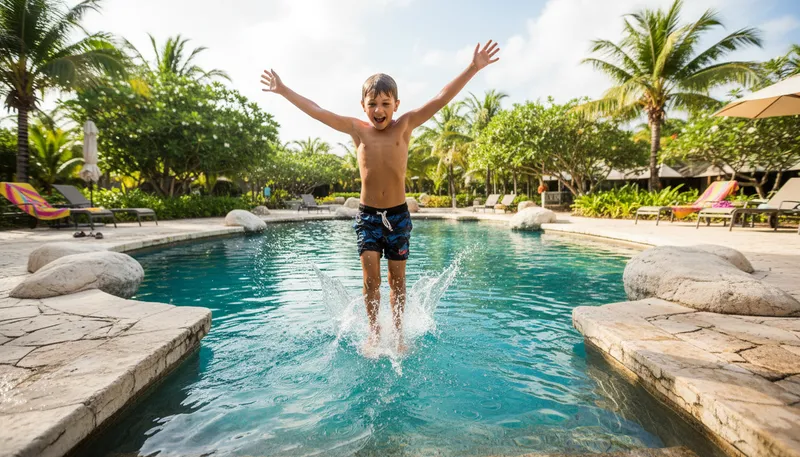 Illustration of plunge: to dive or fall suddenly into something