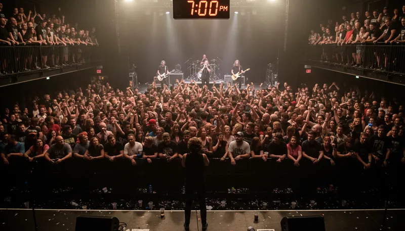 Illustration of standing room only: No seats available; only space to stand.