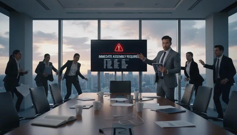 Illustration of summon: Call someone to come.