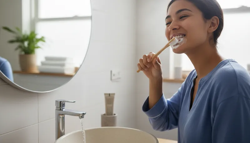 Illustration of toothbrush: A tool for cleaning teeth.