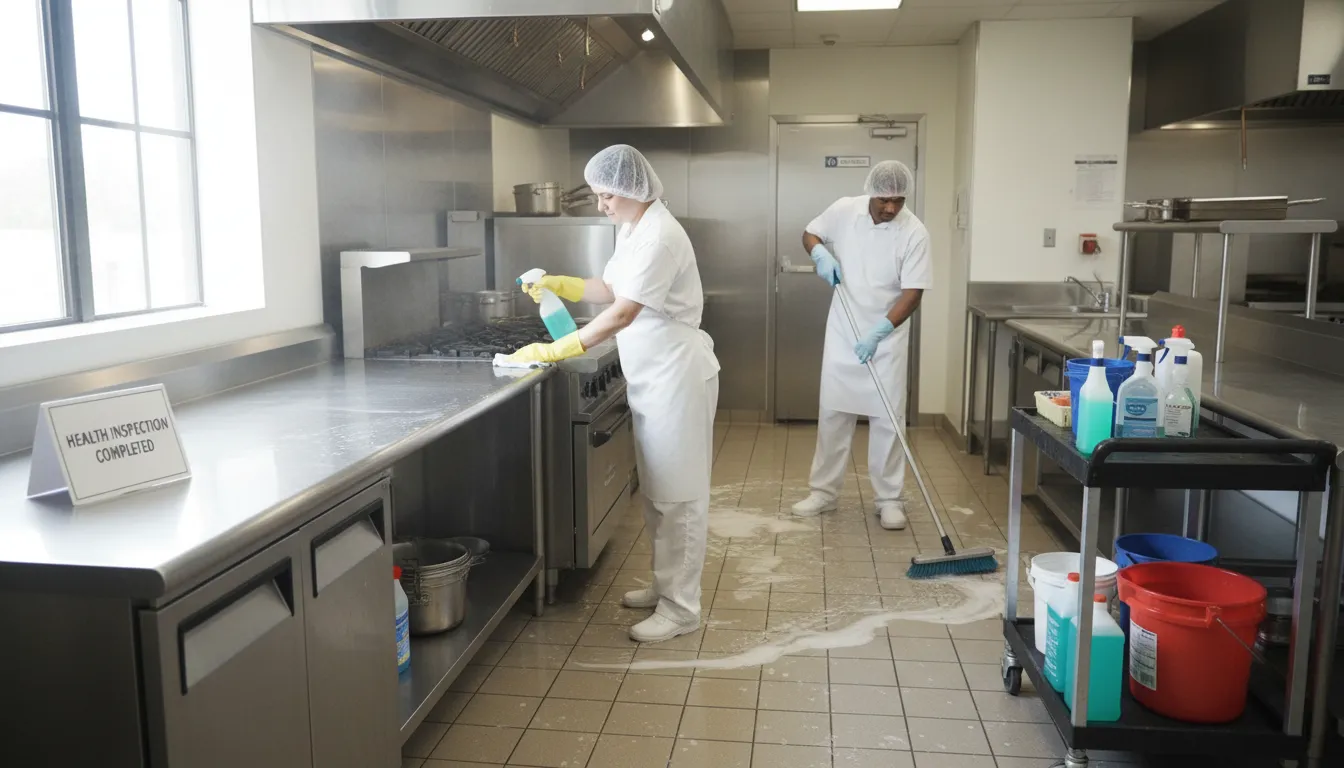 Illustrazione di disinfect: To clean something to kill germs.