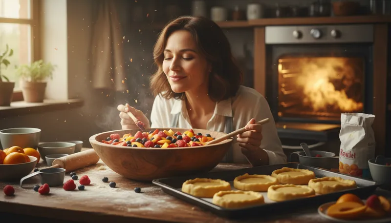 Illustration of fruity: Having a taste or smell of fruit.
