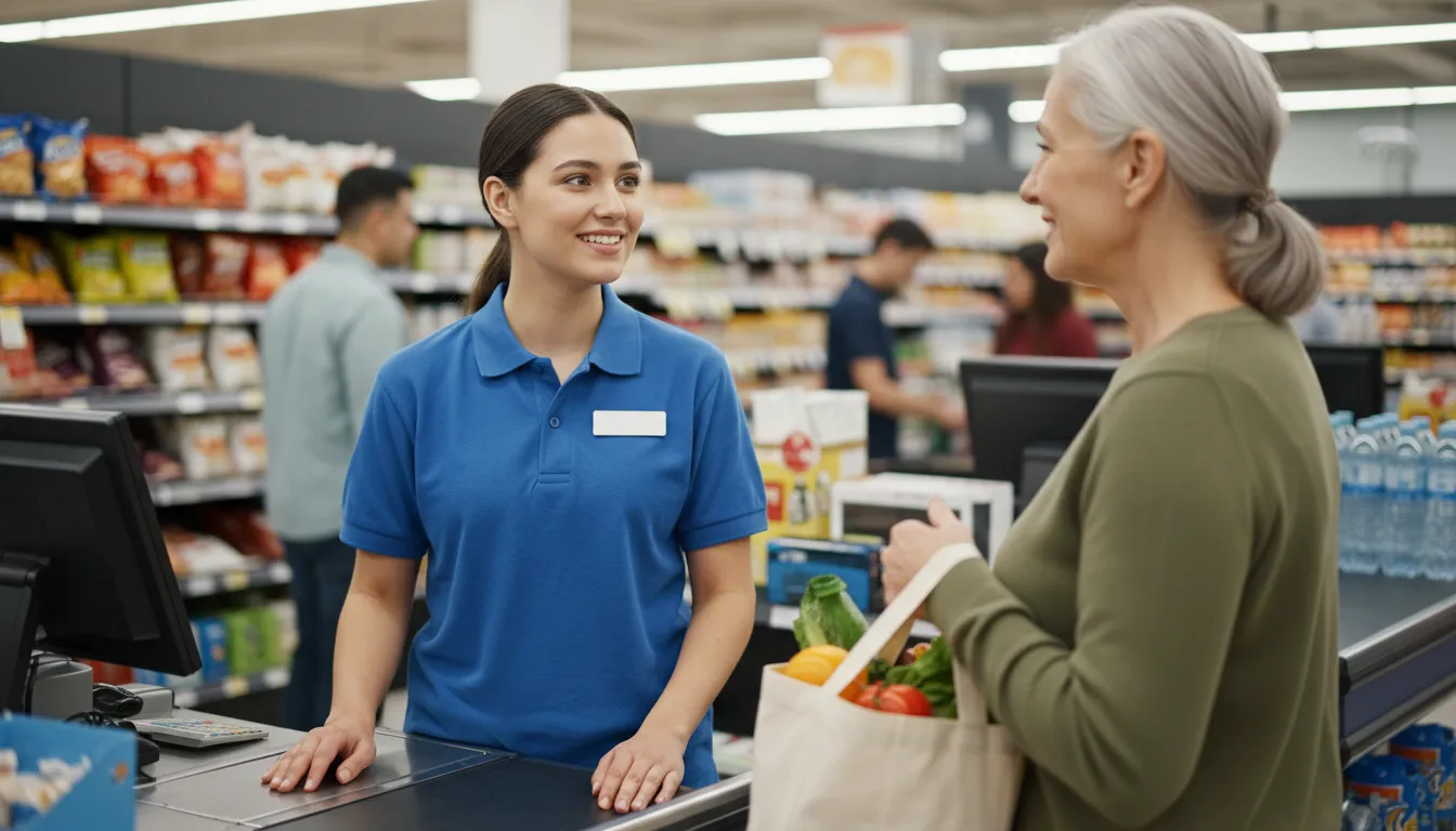 Illustration of ma'am: polite way to address a woman