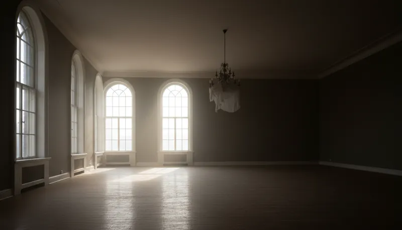 Illustration of lucus a non lucendo: light from darkness; something is shown by absence.