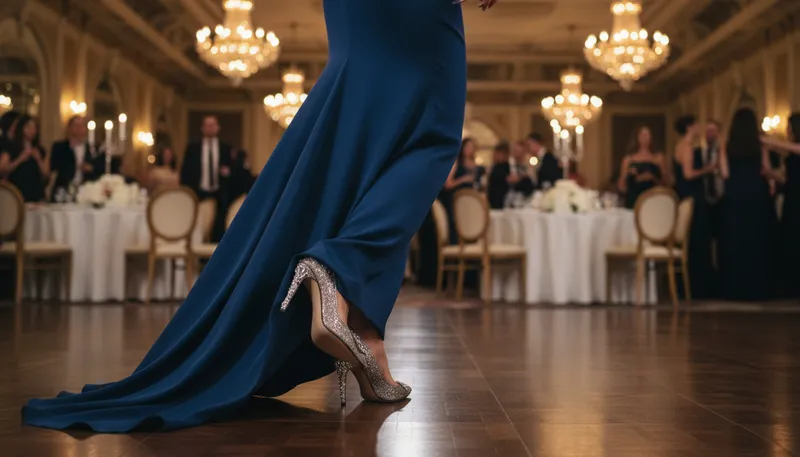 Illustration of manolo: a brand of luxury shoes
