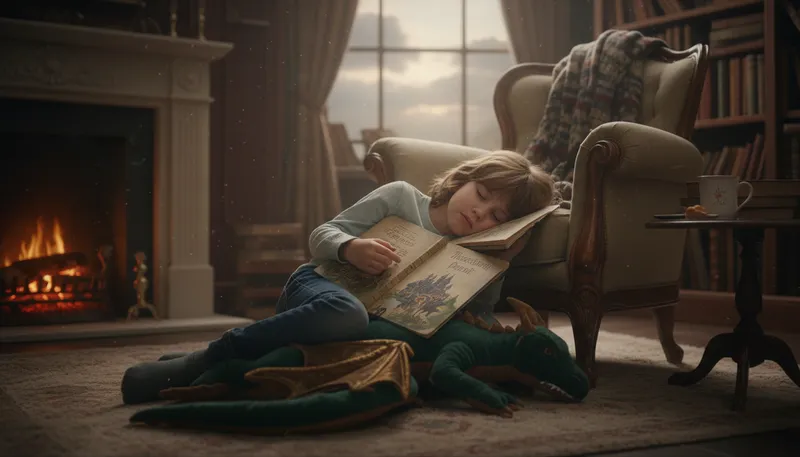 Illustration of fairytale: A magical story often with a moral.