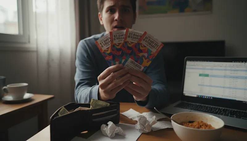 Illustration of break the bank: to spend all one's money