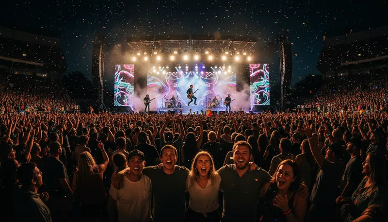 Illustration of phish: a band known for its improvisational music