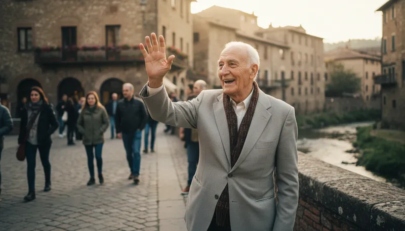 Illustration of signor: an Italian term for 'mister' or 'sir'