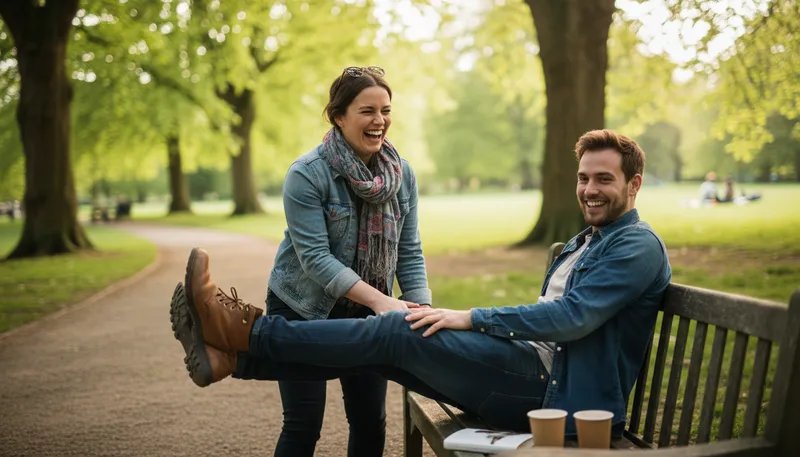 Illustration of pull the other leg: tell someone to stop joking or lying