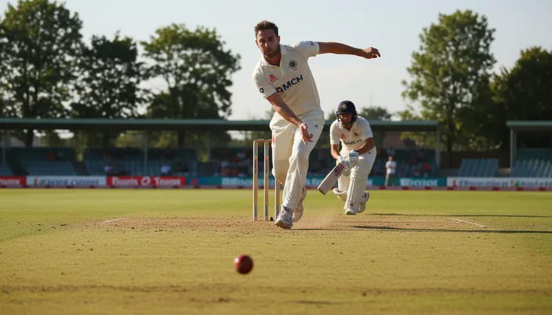 Illustration of yorker: A type of cricket delivery.