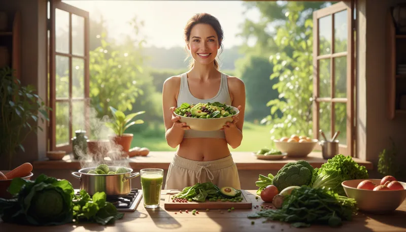 Illustration of folate: A B vitamin important for health.