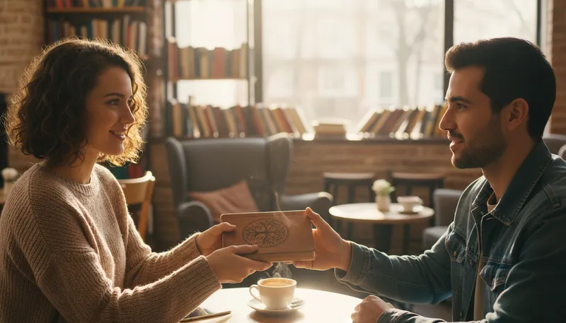 Illustration of lend: To give something temporarily to someone.