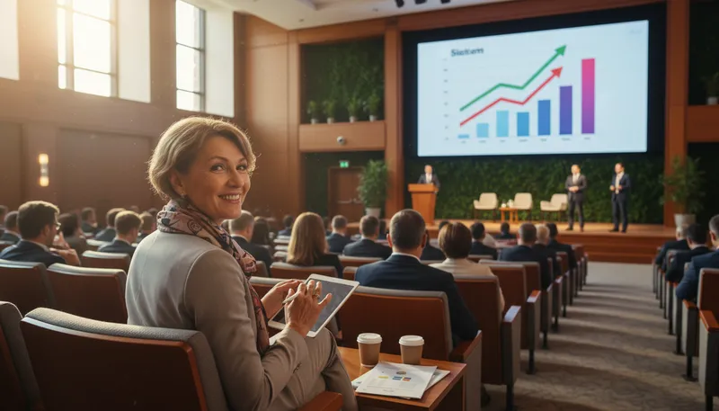 Illustration of stockholder: An individual who owns shares in a company.