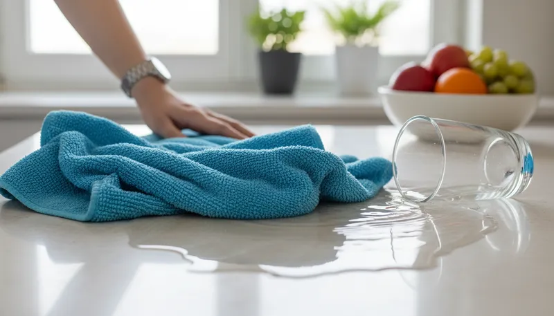 Illustration of absorbent: Capable of soaking up liquid.