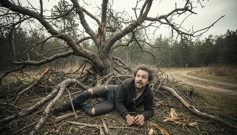 Illustration of fall out of the ugly tree and hit every branch: Extremely unattractive.