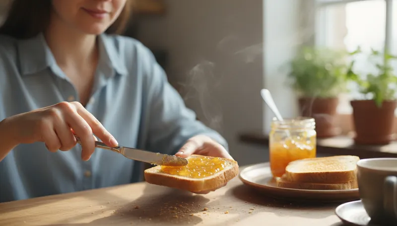 Illustration of marmalade: A sweet spread made from citrus fruit.