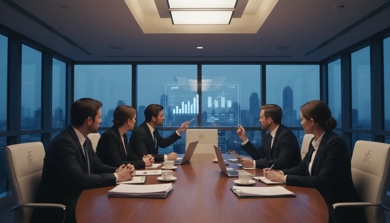 PwC 일러스트: PricewaterhouseCoopers abbreviation