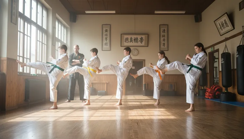 Illustration of dojo: A training place for martial arts.