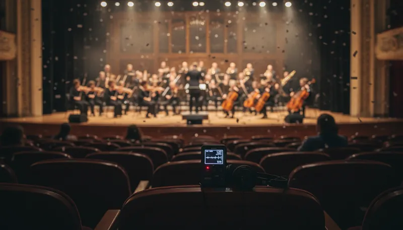 Illustration of recorder: A device for recording sound or images.