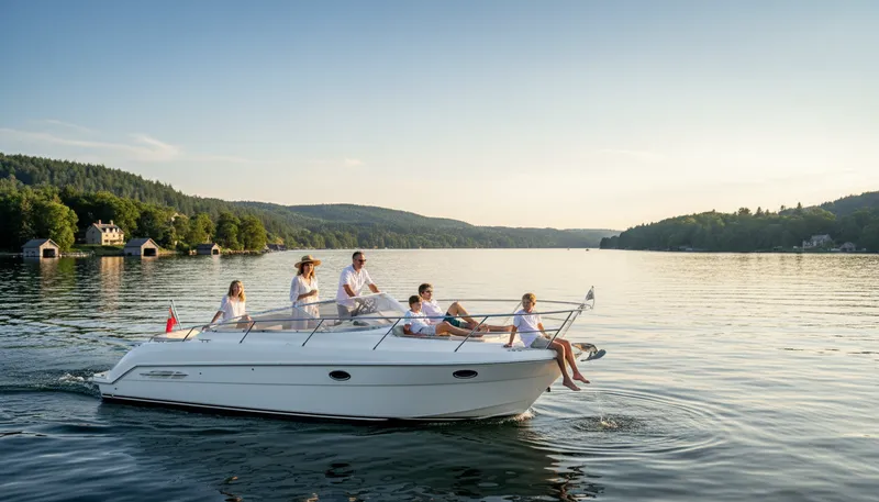 Illustration of yachting: The sport of sailing yachts.