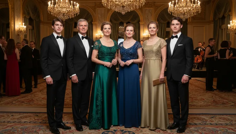 Illustration of old money: Wealth inherited from previous generations.