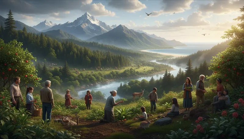 Illustration of terra: Latin for Earth or land.