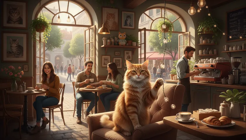 Illustration of cat's meow: Something or someone outstanding or excellent.