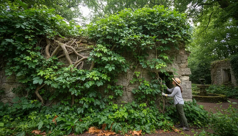 Illustration of creeper: A plant that grows along the ground or up.