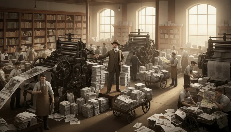 Illustration of hearst: a surname associated with American media.