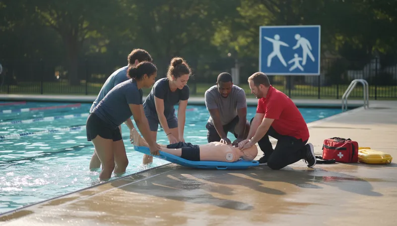 Illustration of lifesaving: Related to preserving life in emergencies.