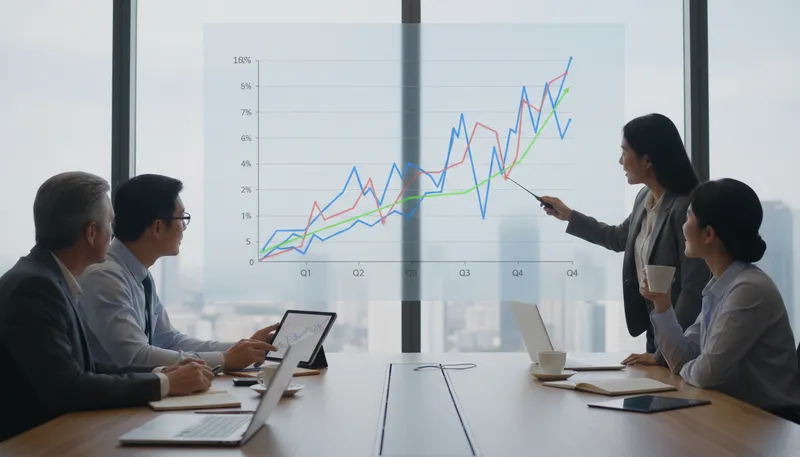 Illustration of projection: a visual display of data for analysis