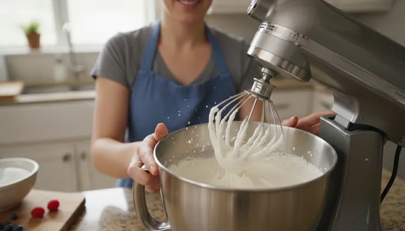 Illustration of mixer: A device for combining ingredients.