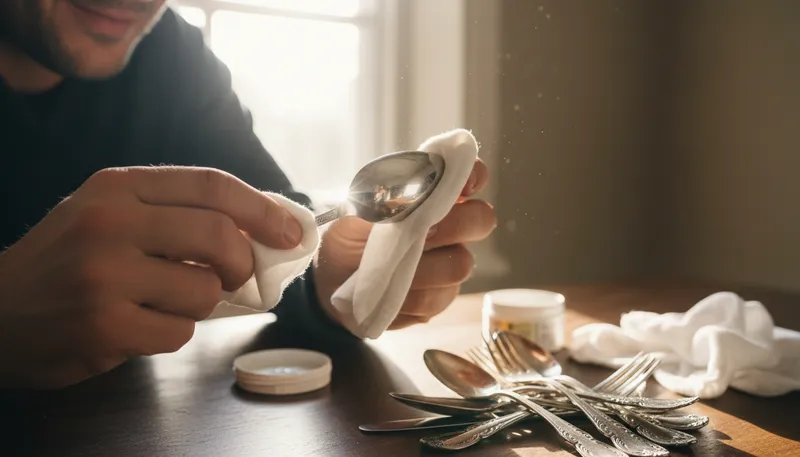 Illustration of silver: A shiny, grayish-white metal used in jewelry.