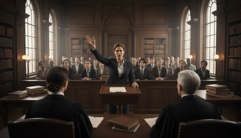 Illustration of tribune: an official who protects the rights of others