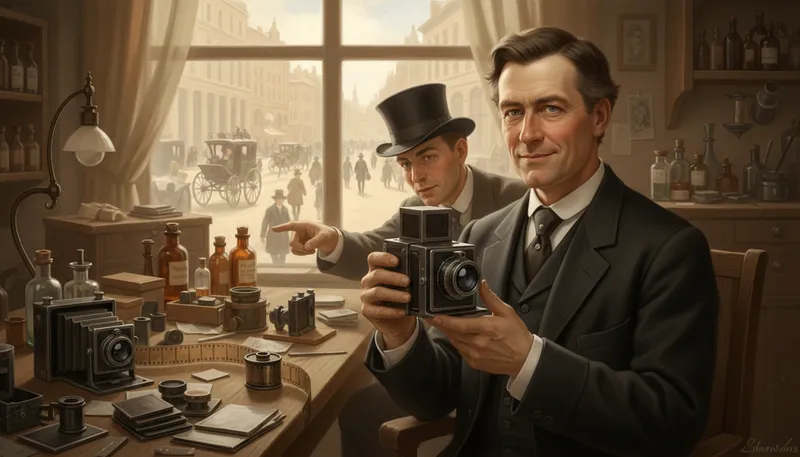 Illustration of eastman: A surname, often associated with photography.