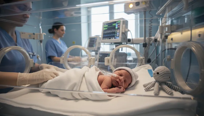 Illustration of nicu: A special unit for critically ill newborns.